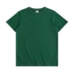 300g Combed Cotton Long Sleeve Basic T-Shirt - M, Red
